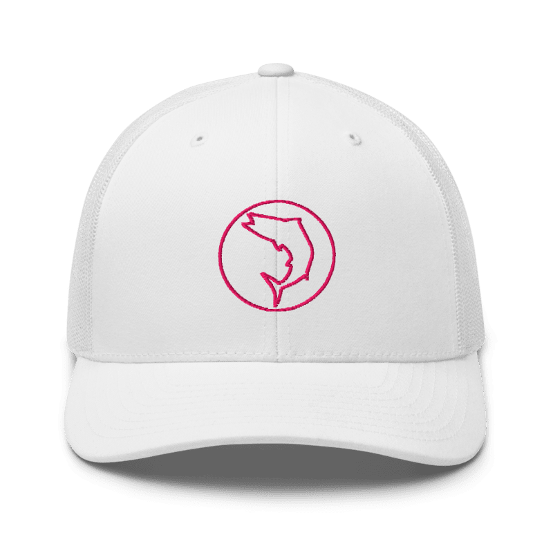 SWFL Trucker Embroidered Pink — view 1